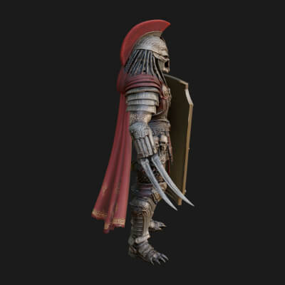 Rome Armored Champion Design 19 3D Print Model