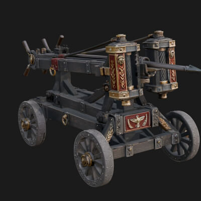 ROME Ballista Design 2 3D Print Model