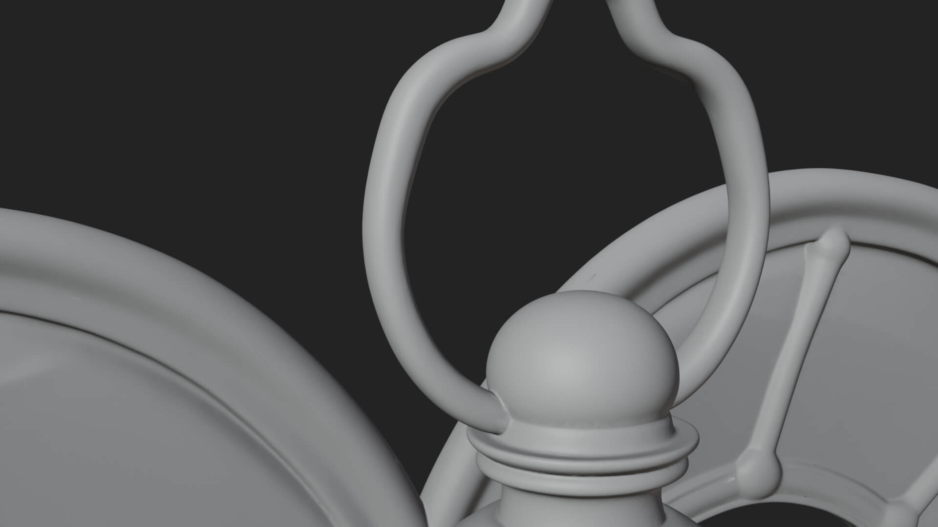 Rose Flower Lantern Model Design 1 3D Print Model 3D Model