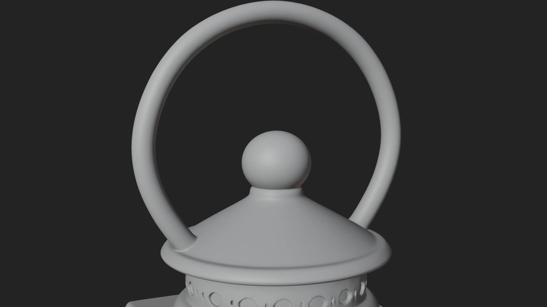 Rose Flower Lantern Model Design 2 3D Print Model 3D Model