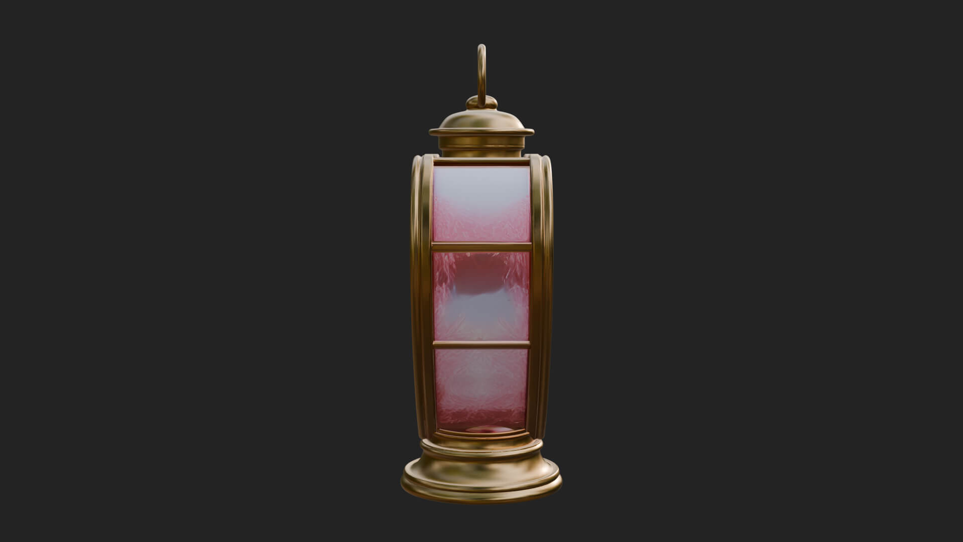 Rose Flower Lantern Model Design 4 3D Print Model 3D Model
