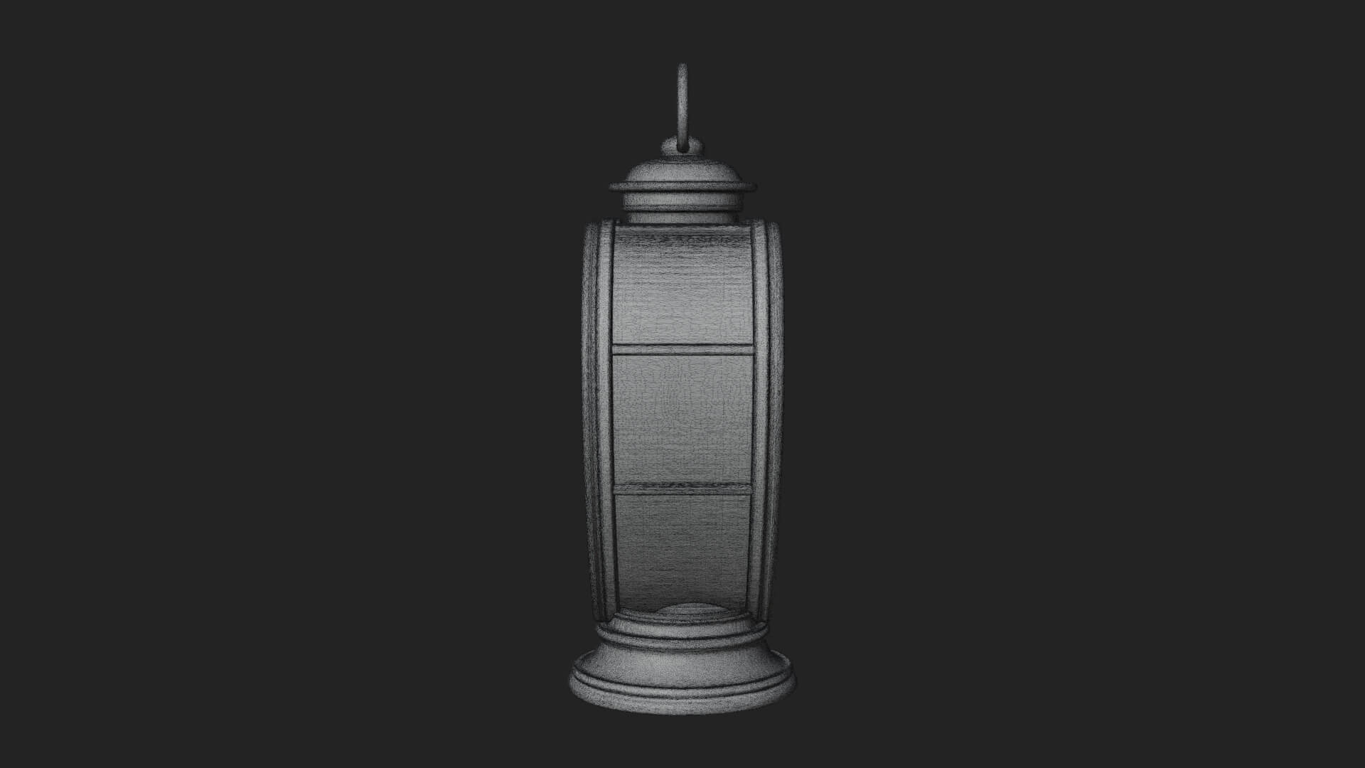 Rose Flower Lantern Model Design 4 3D Print Model 3D Model