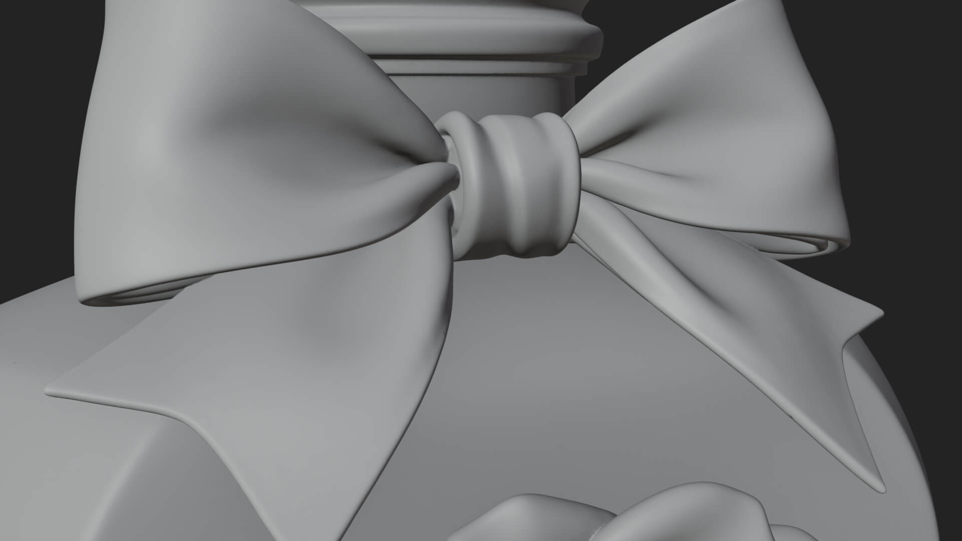 Rose Flower Scent Bottle Ornament Design 2 3D Print Model 3D Model
