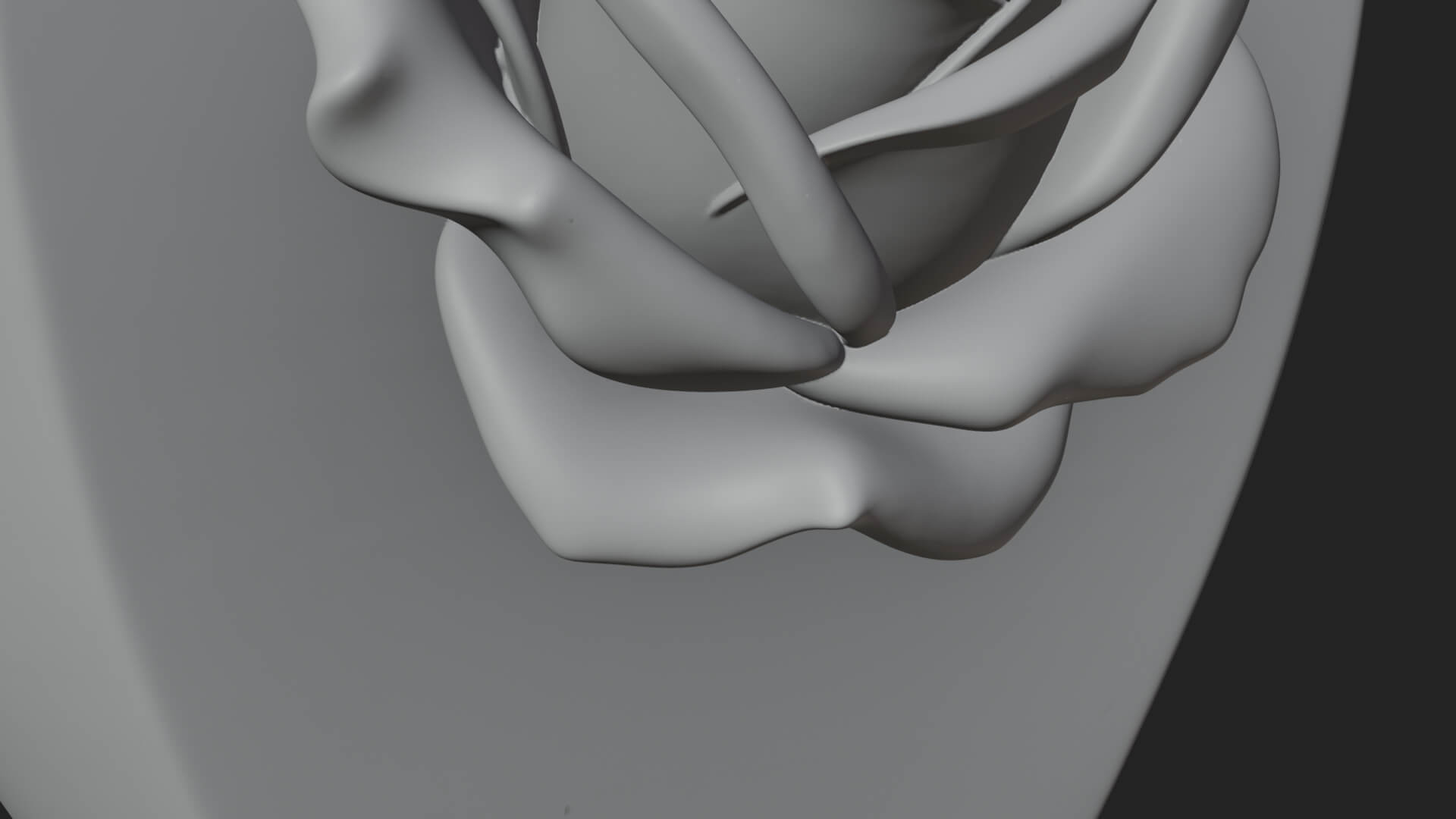 Rose Flower Scent Bottle Ornament Design 2 3D Print Model 3D Model