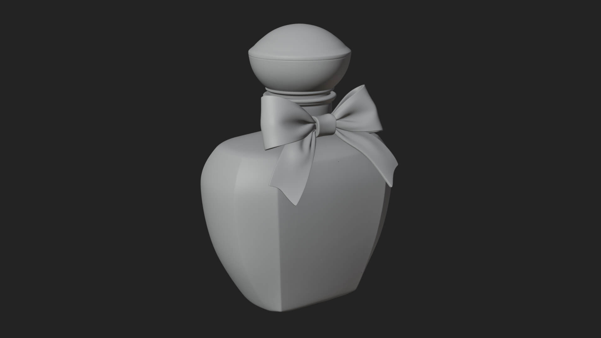 Rose Flower Scent Bottle Ornament Design 3 3d Print Model 3D Model