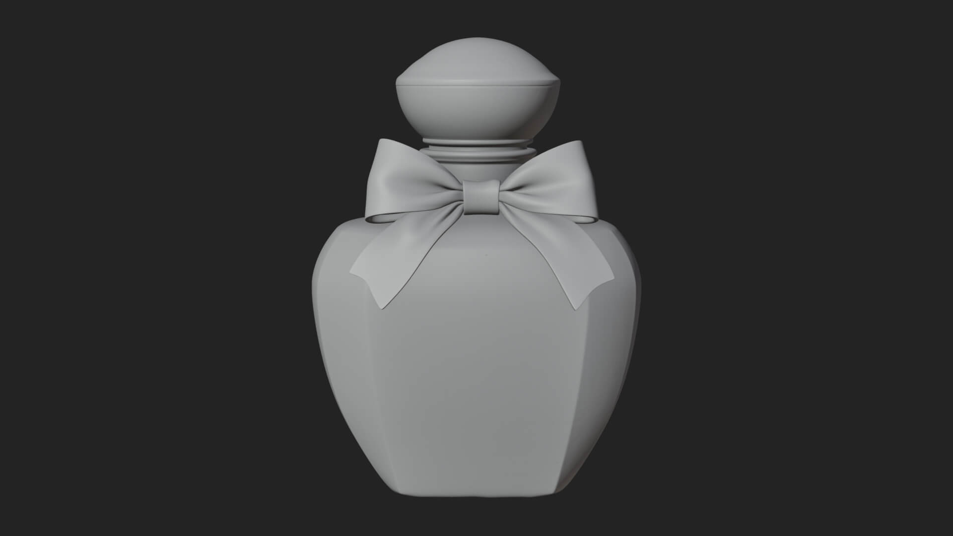 Rose Flower Scent Bottle Ornament Design 3 3d Print Model 3D Model