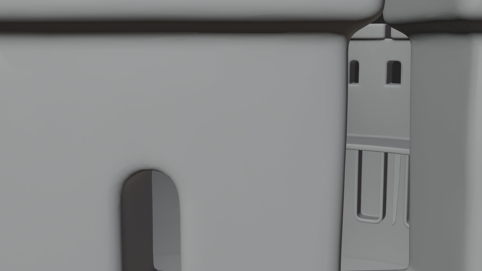 Round Stone Tower Design 4 3D Print Model 3D Model
