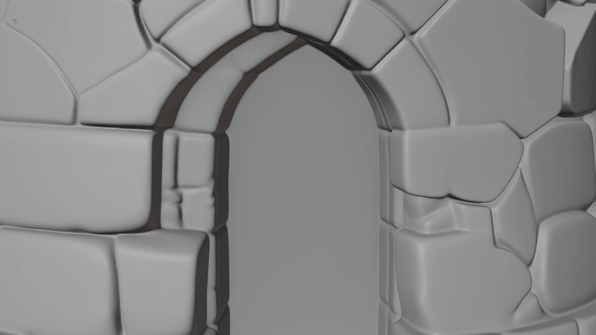 Round Stone Tower Design 6 3D Print Model 3D Model