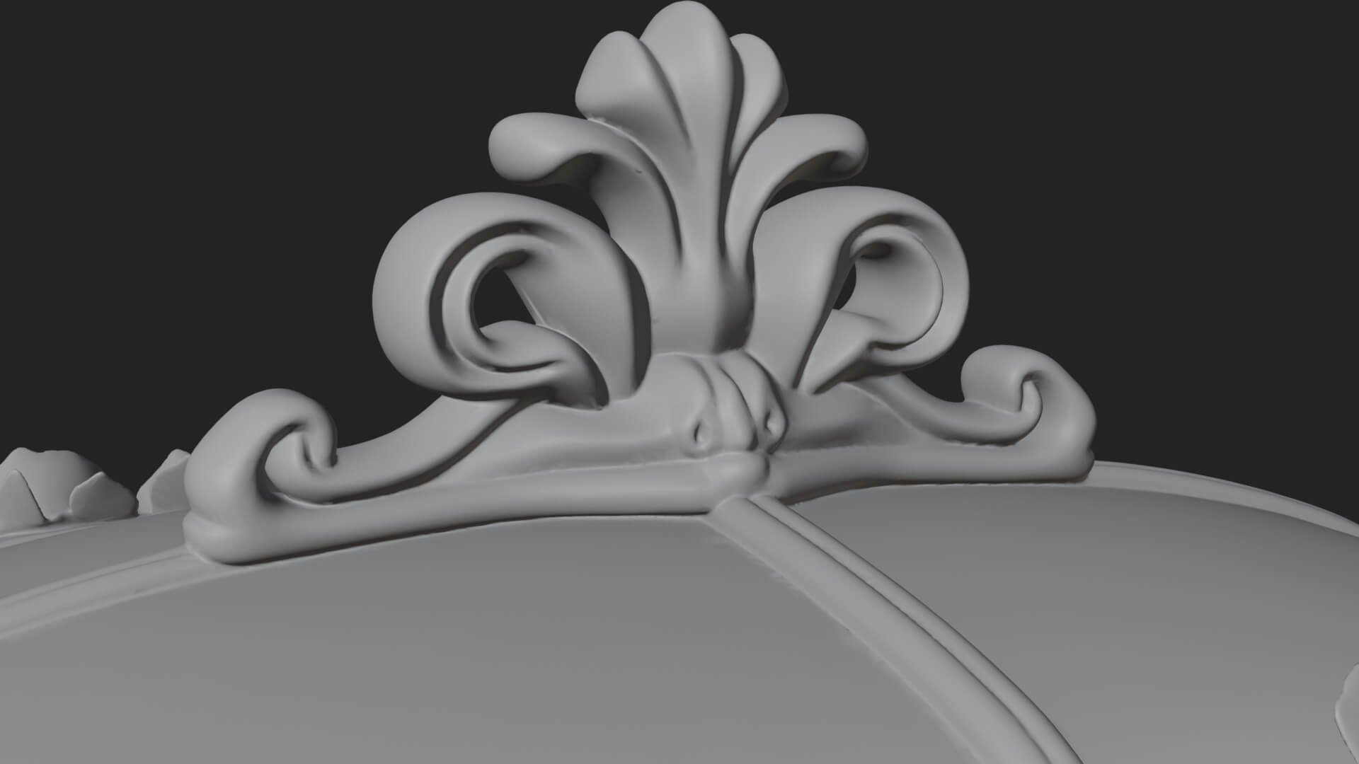 Royal Fairy Tale Carriage Model Design 3 3D Print Model 3D Model