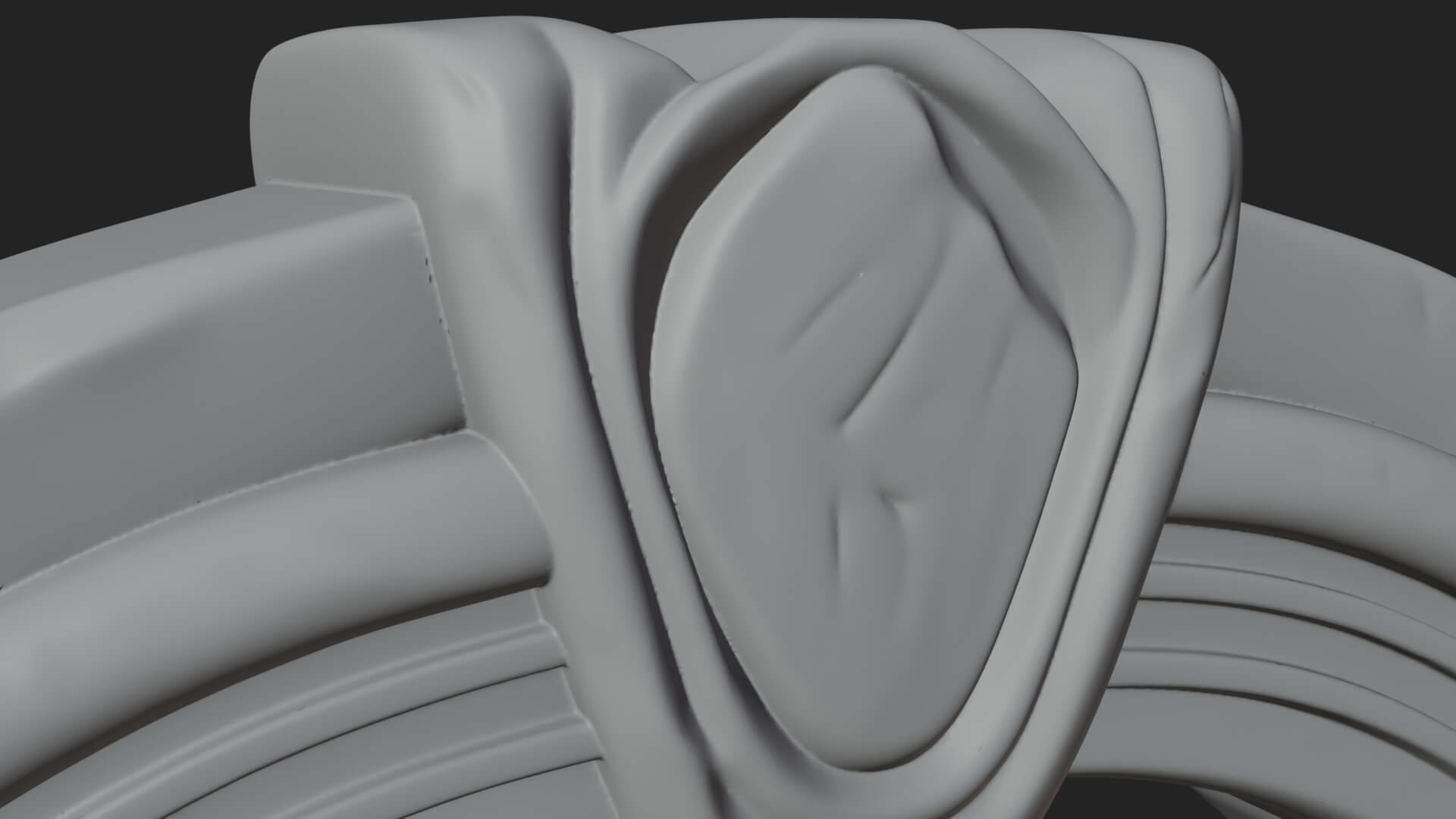 Ruined Stone Archway Model Design 4 3D Print Model 3D Model