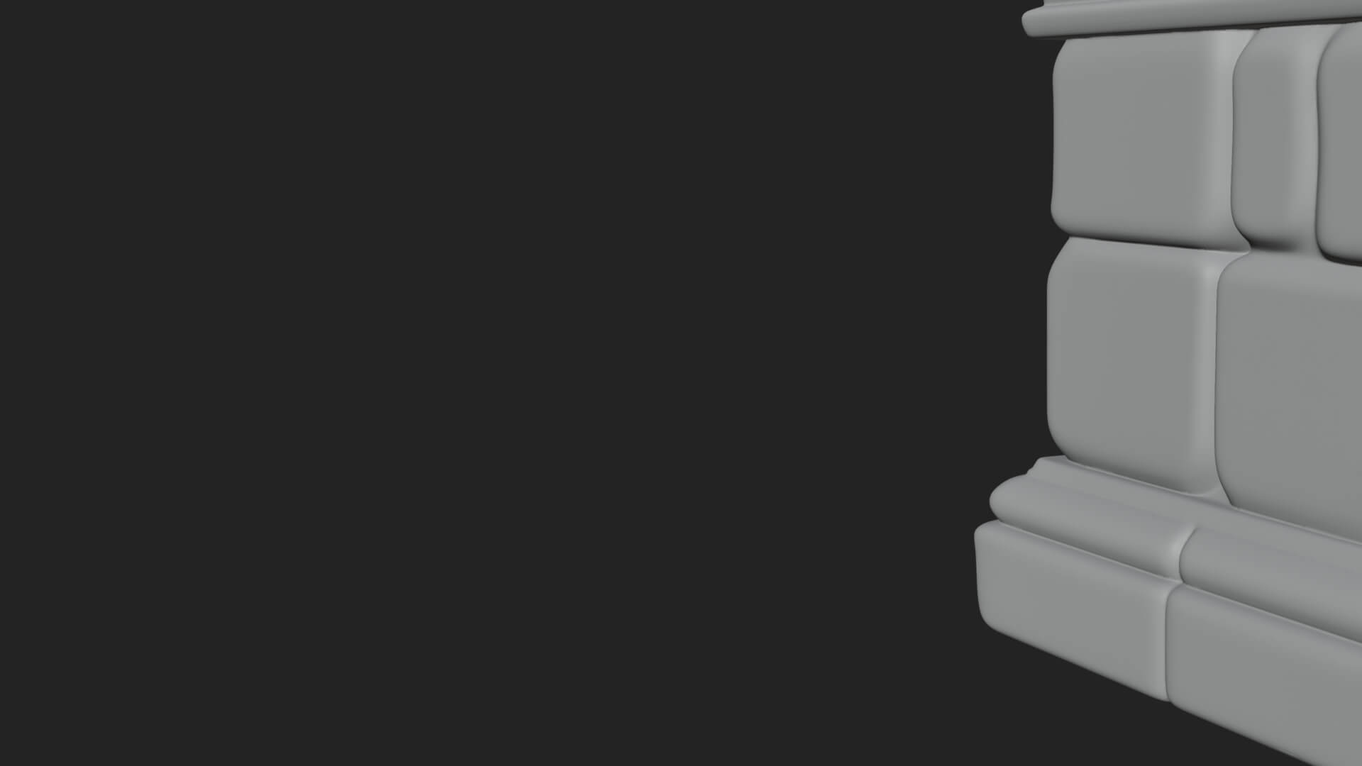 Ruined Stone Archway Model Design 5 3D Print Model 3D Model