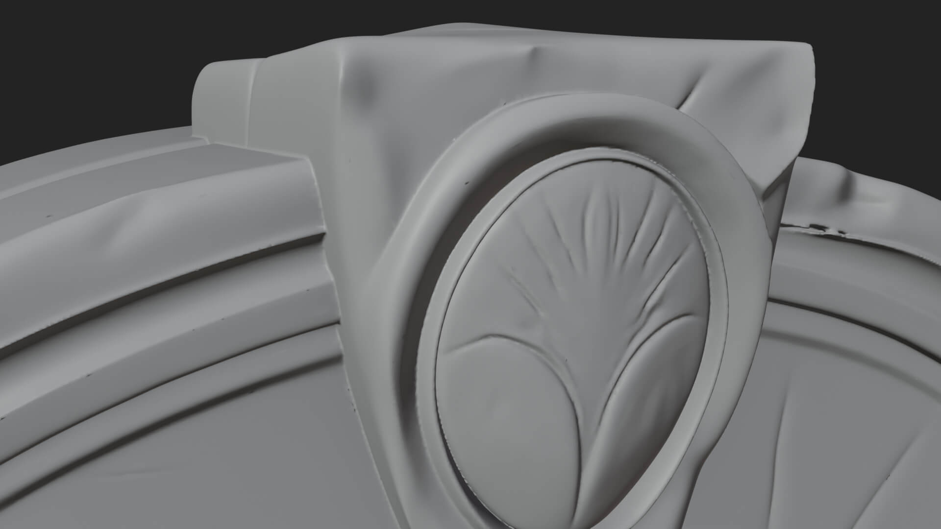 Ruined Stone Archway Model Design 6 3D Print Model 3D Model