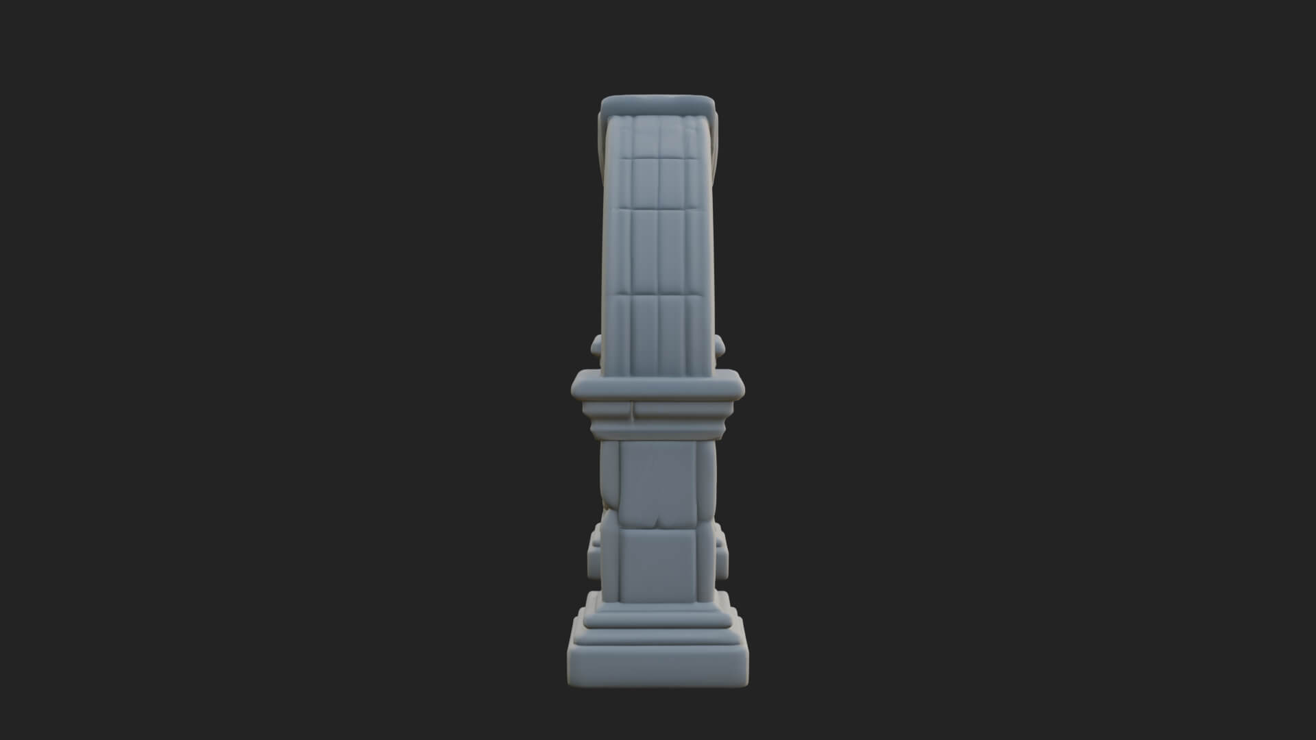 Ruined Stone Archway Model Design 7 3D Print Model 3D Model