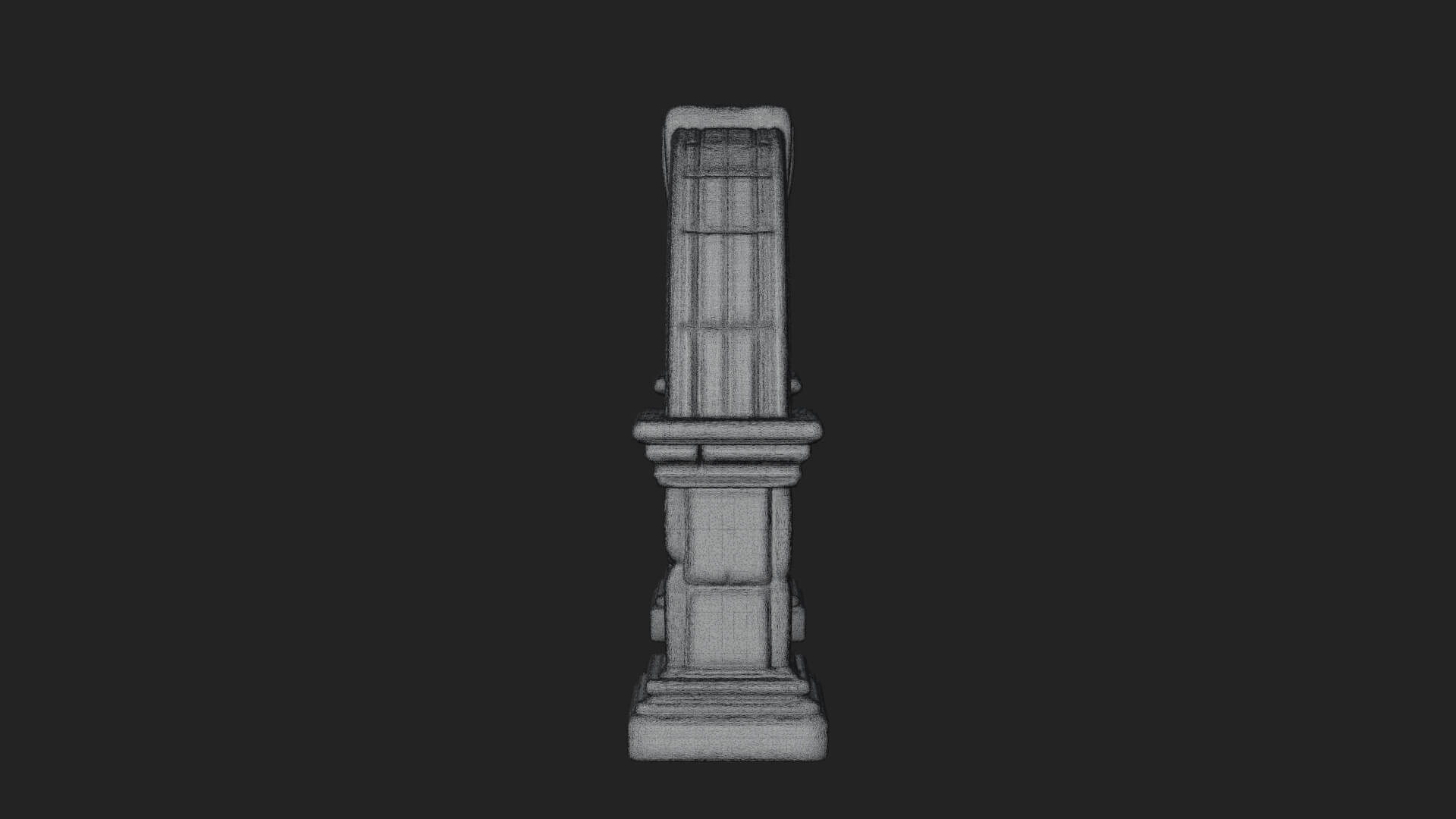 Ruined Stone Archway Model Design 7 3D Print Model 3D Model