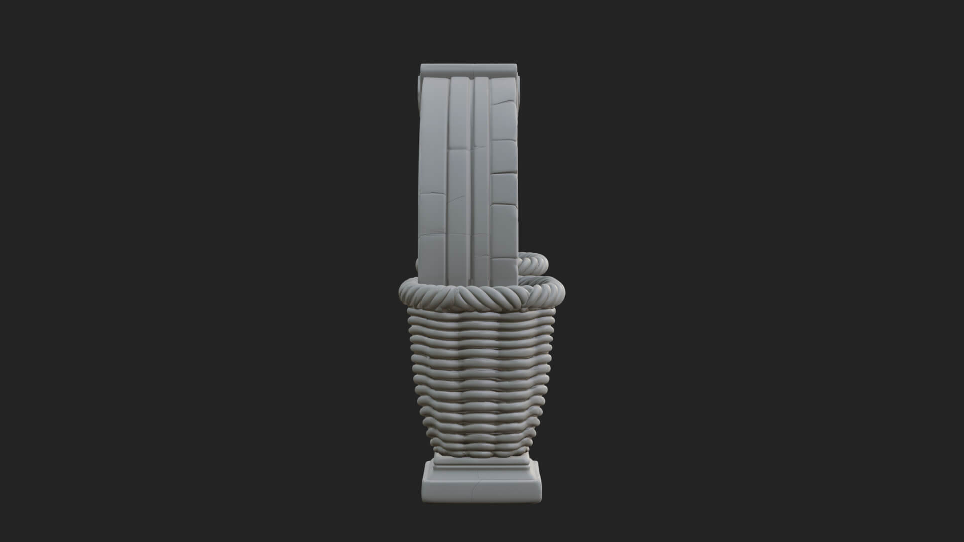 Rune Stone Arch Design 10 3D Print Model 3D Model
