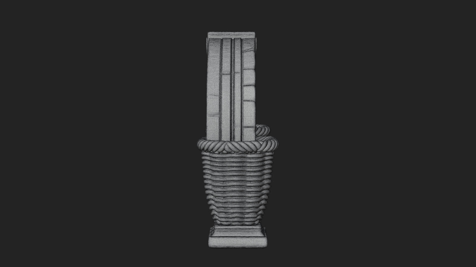 Rune Stone Arch Design 10 3D Print Model 3D Model