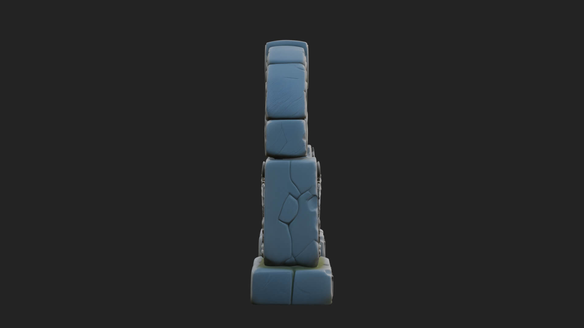 Rune Stone Arch Design 5 3D Print Model 3D Model