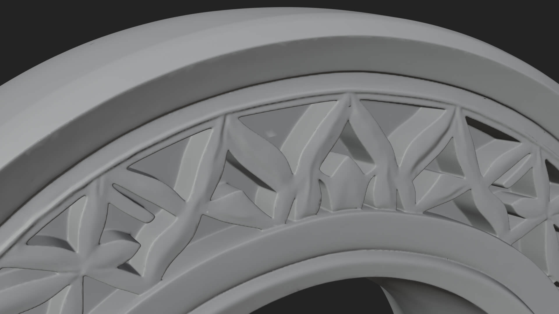 Rune Stone Arch Design 6 3D Print Model 3D Model