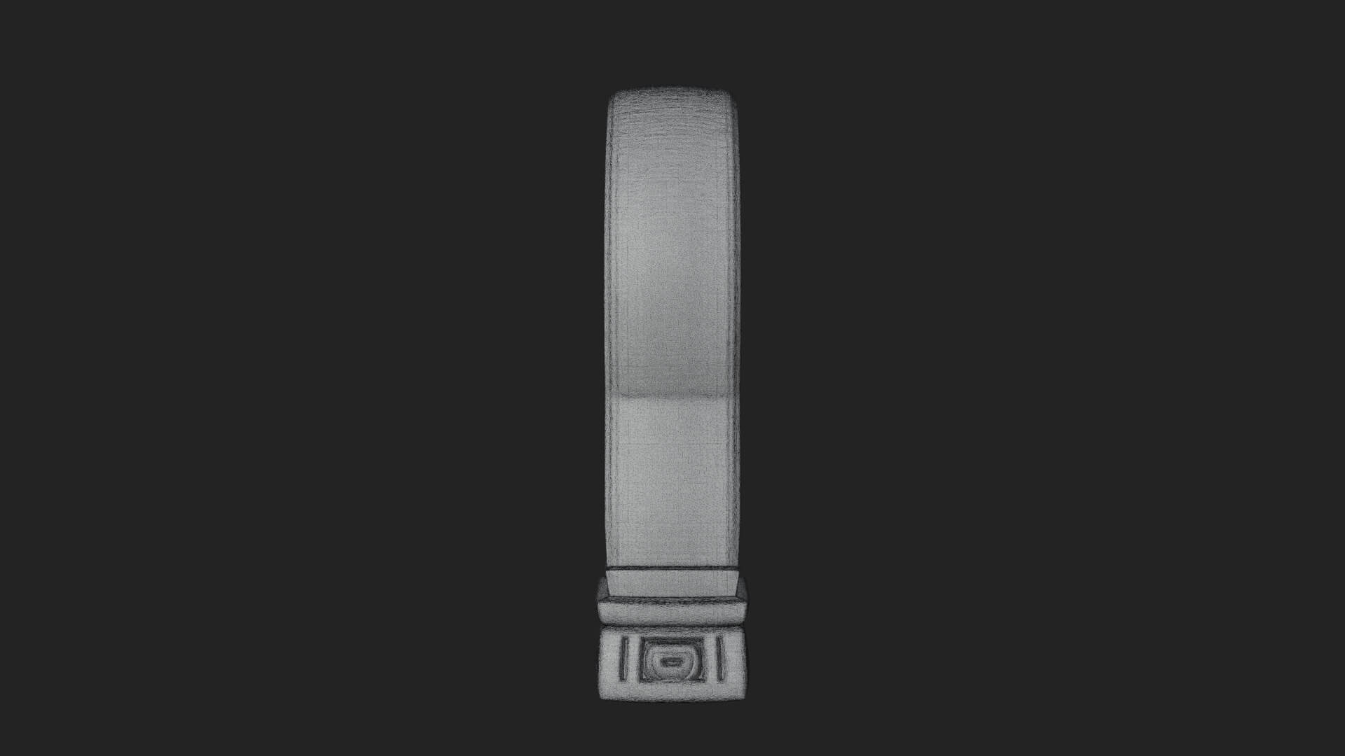 Rune Stone Arch Design 6 3D Print Model 3D Model