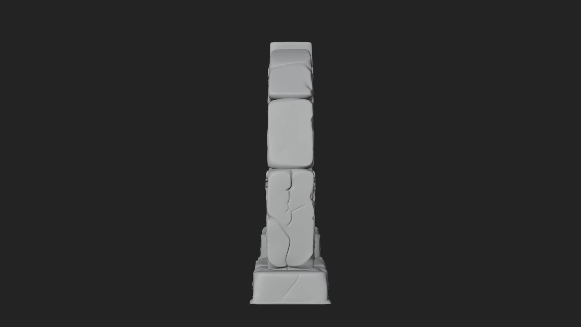 Rune Stone Arch Design 7 3D Print Model 3D Model