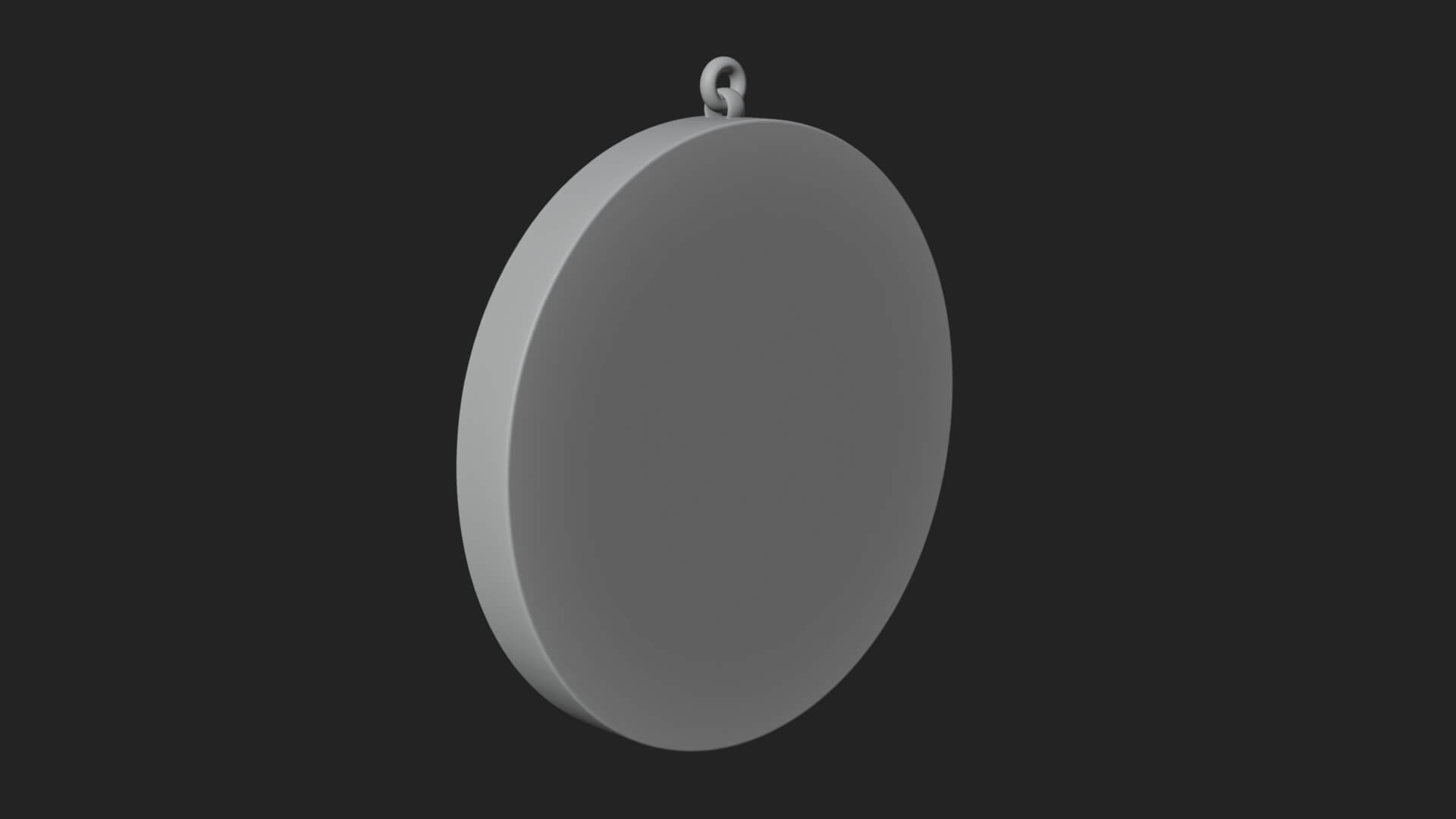 Saint with Child Oval Relief Plaque Design 2 3D Print 3D Model