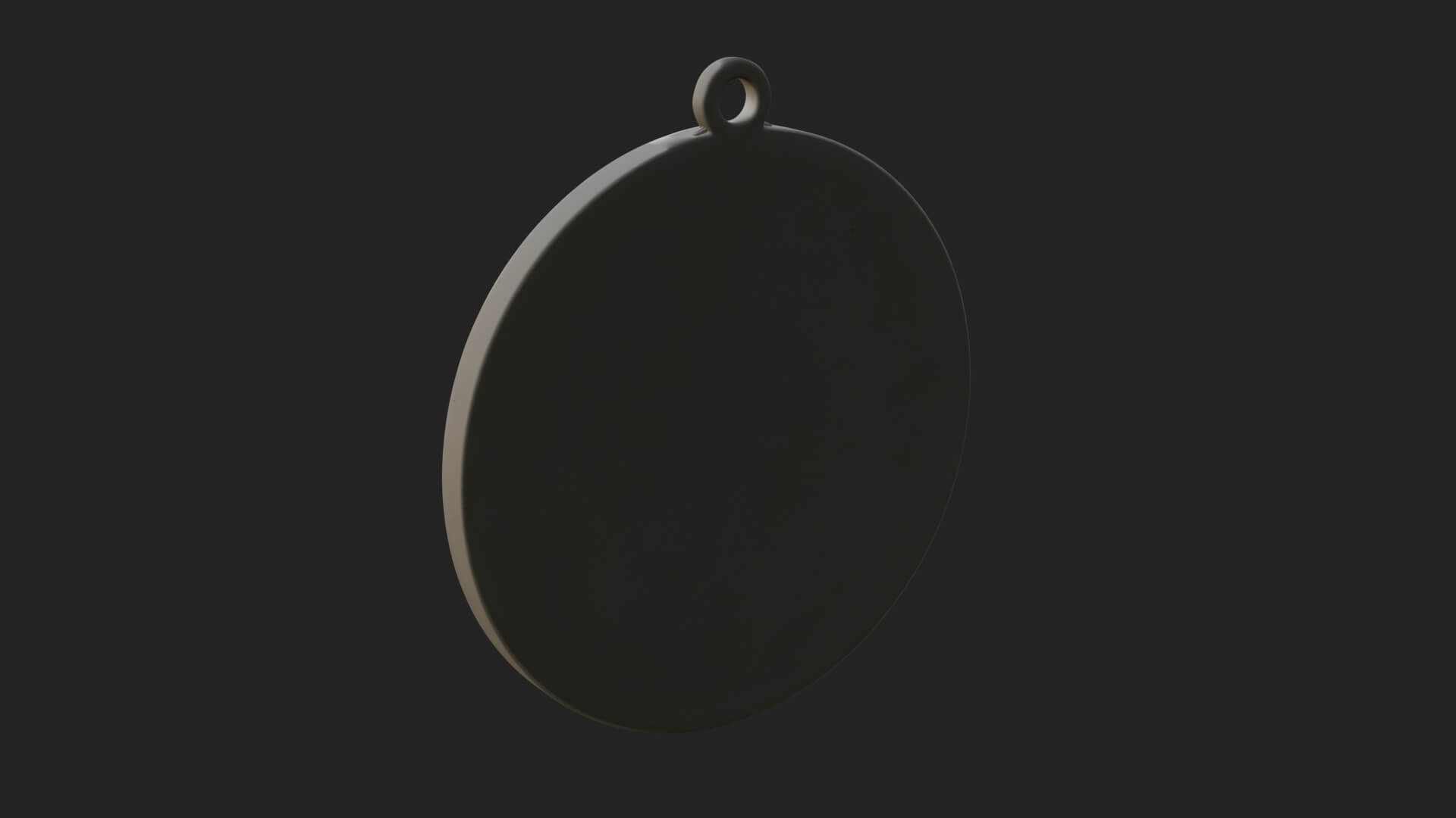 Saint with Child Oval Relief Plaque Design 4 3D Print 3D Model