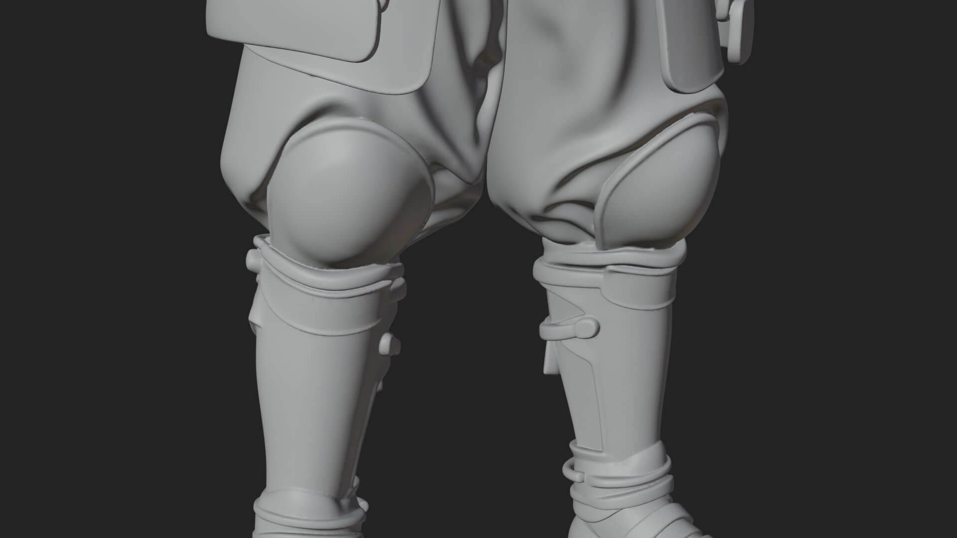 Samurai Armor Display Statue Design 14 3D Print Model 3D Model