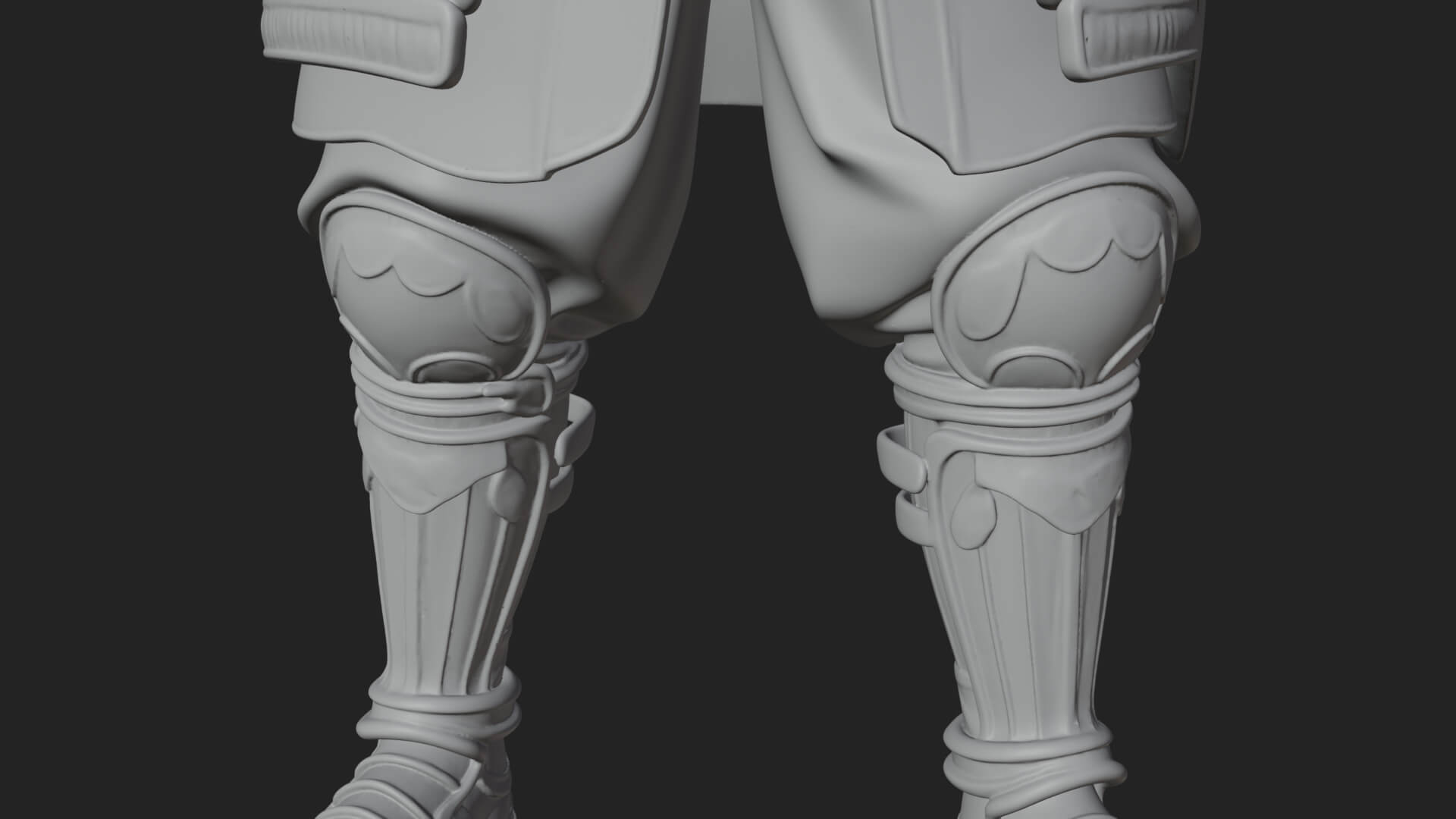 Samurai Armor Display Statue Design 15 3D Print Model 3D Model
