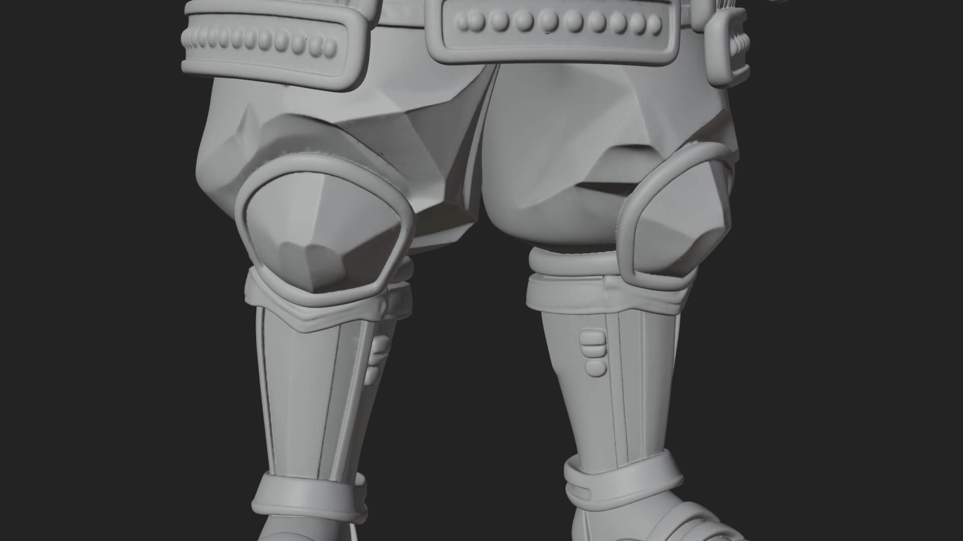 Samurai Armor Display Statue Design 5 3D Print Model 3D Model