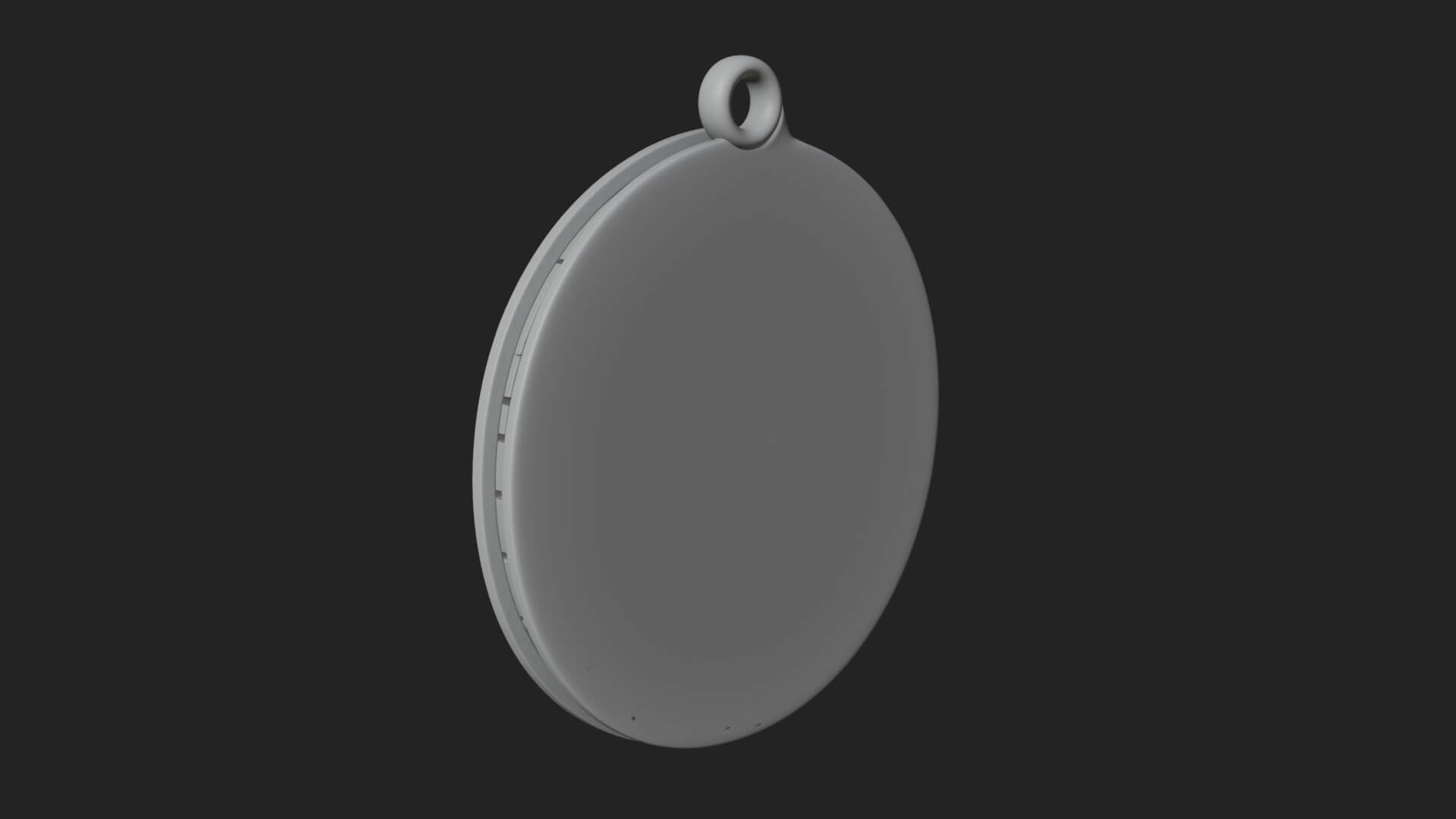 Samurai Helm Oval Plaque Design 2 3D Print Model 3D Model