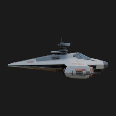 Sci Fi Transport Truck Model Design 11 3D Print Model