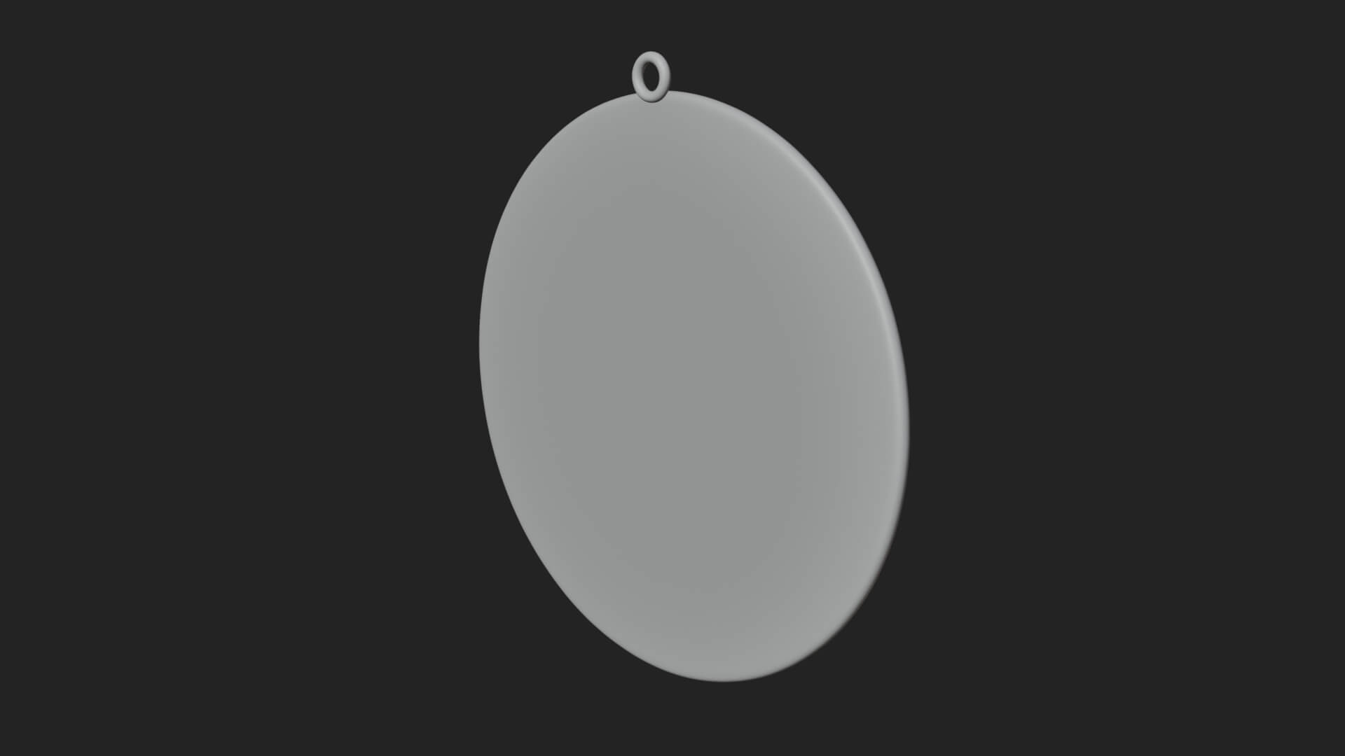 Scroll Skull Oval Relief Plaque Design 2 3D Print Model 3D Model
