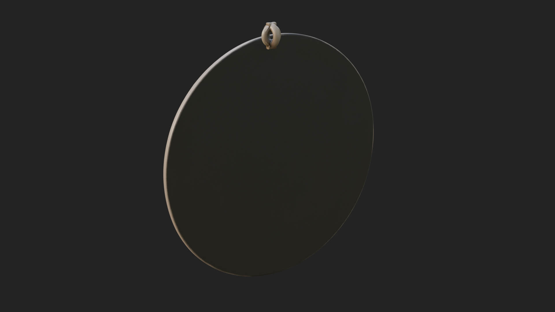 Scroll Skull Oval Relief Plaque Design 3 3D Print Model 3D Model
