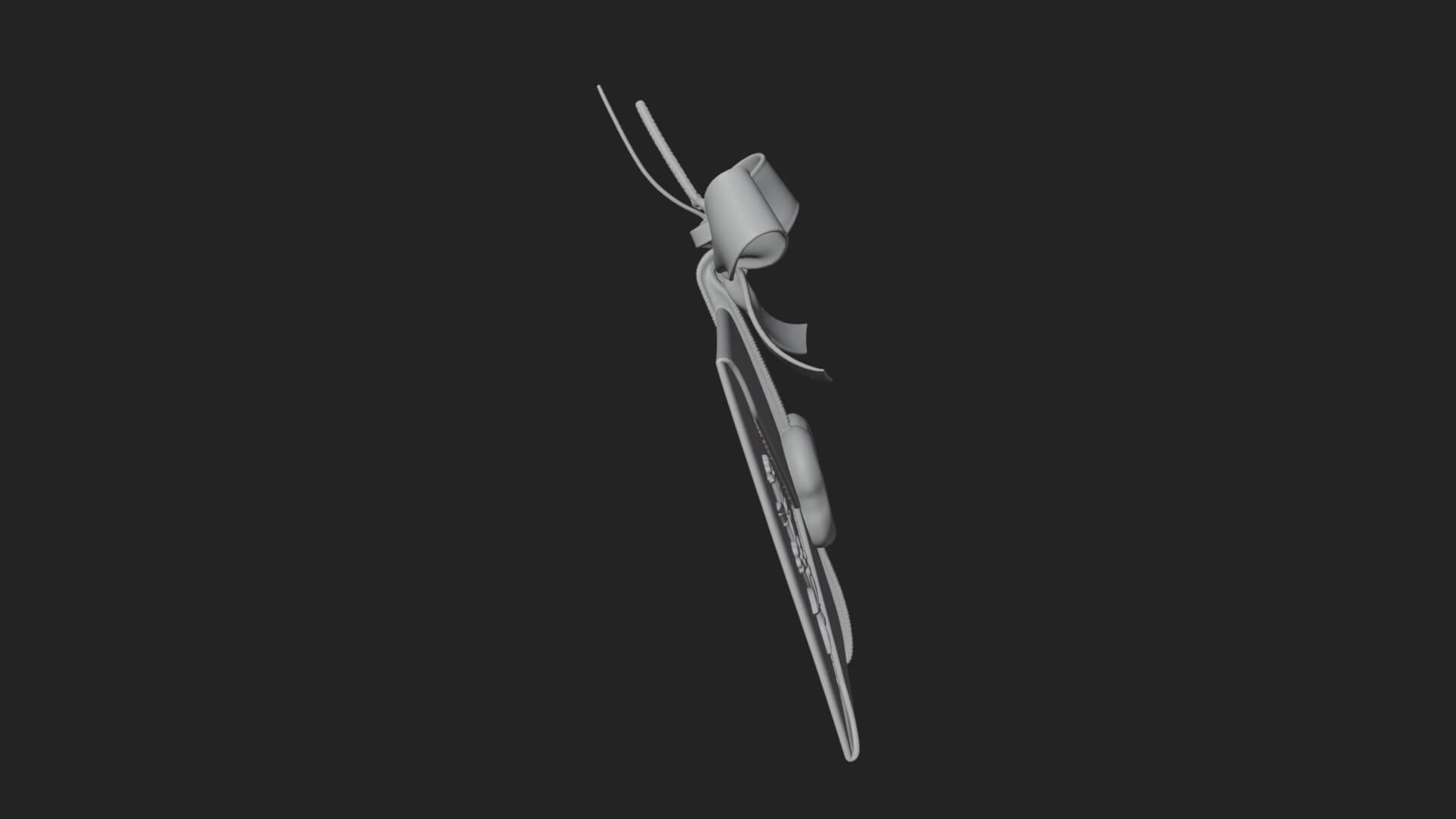 Sealed Love Letter Ornament Design 1 3D Print Model 3D Model