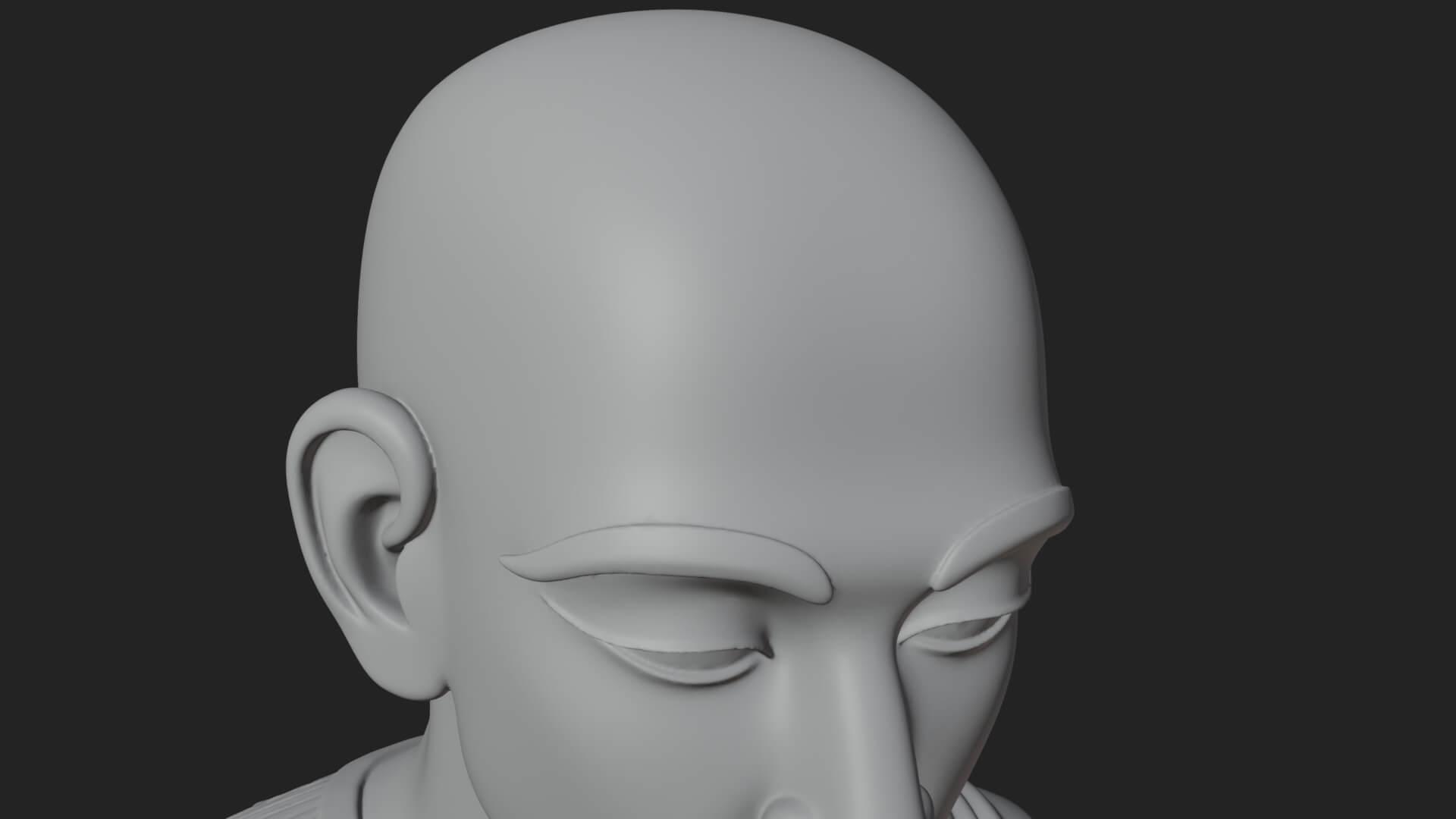 Seated Egyptian Scribe Statue Design 3 3D Print Model 3D Model