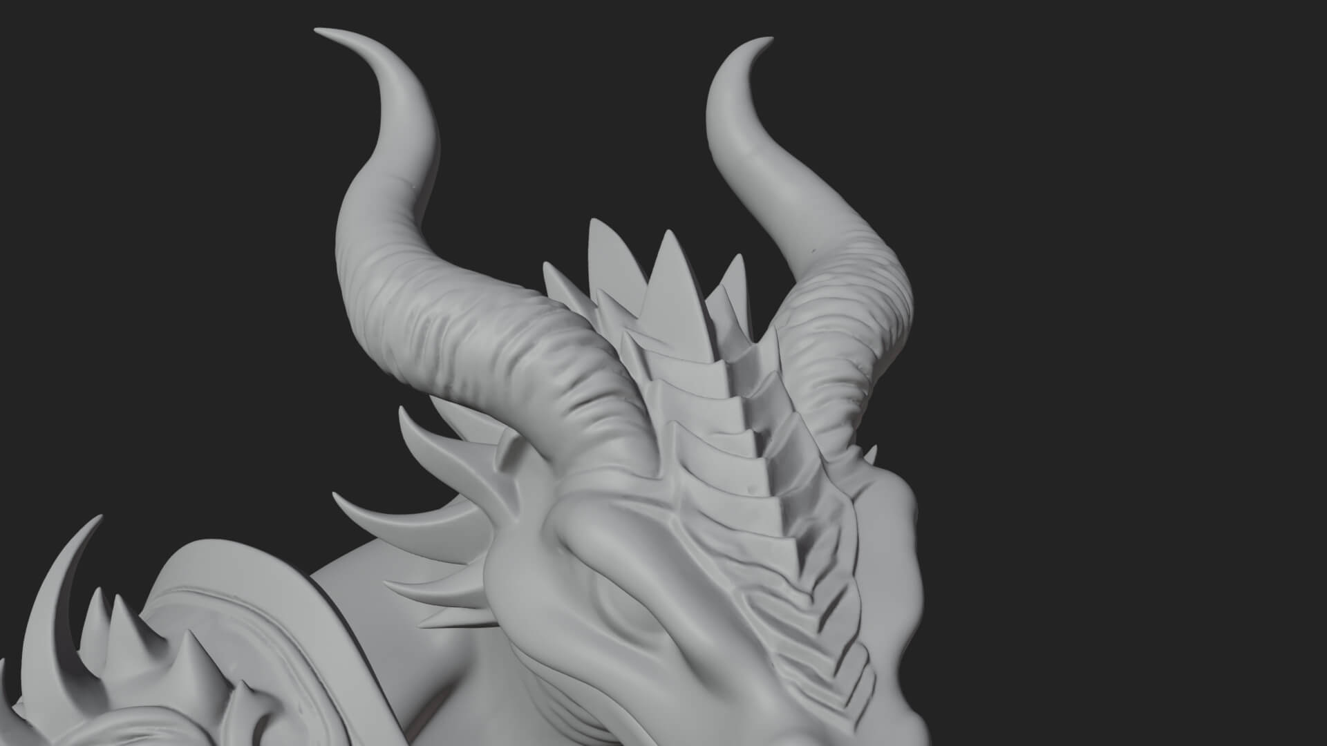Serpent Bodied Naga Statue Design 1 3D Print Model 3D Model