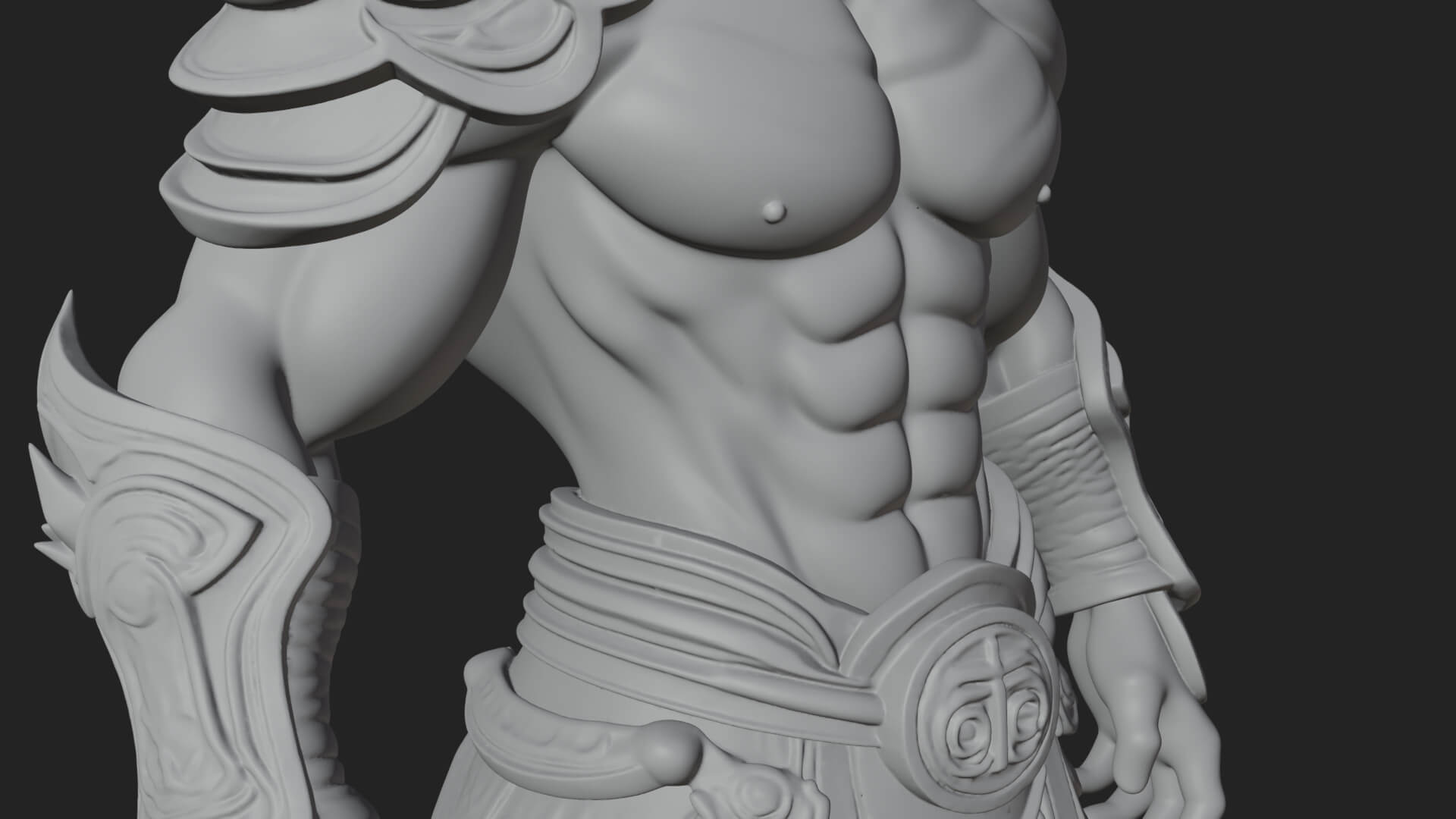 Serpent Bodied Naga Statue Design 1 3D Print Model 3D Model