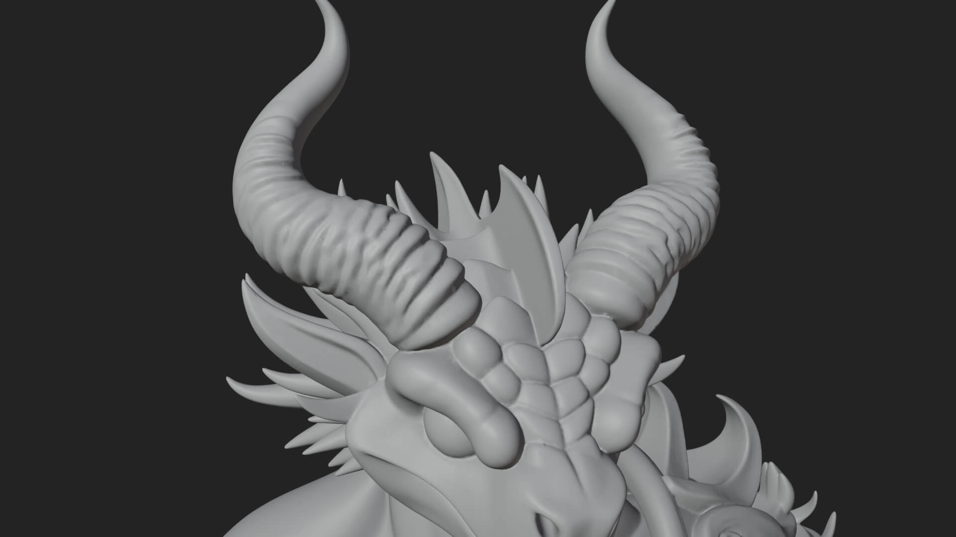 Serpent Bodied Naga Statue Design 2 3D Print Model 3D Model