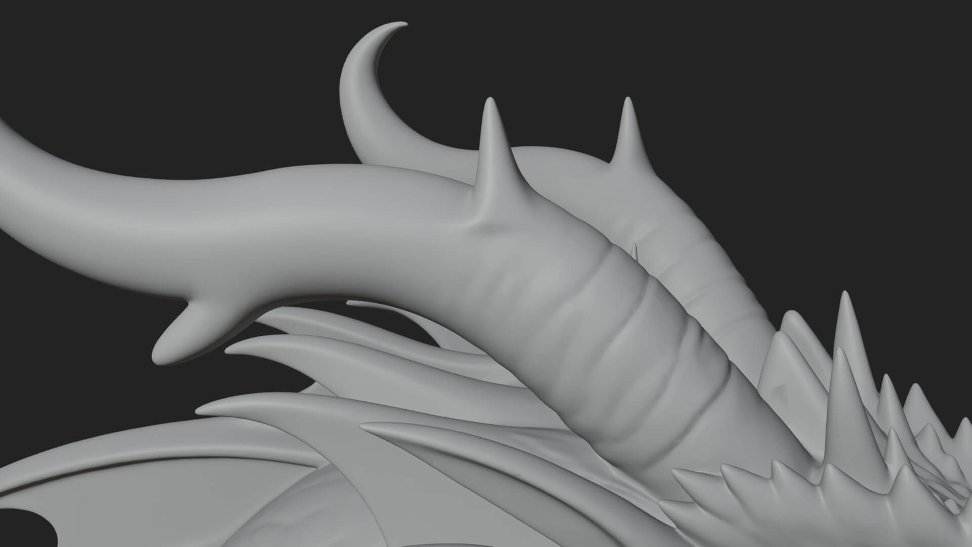 Shamrock Celtic Dragon Statue Design 3 3D Print Model 3D Model