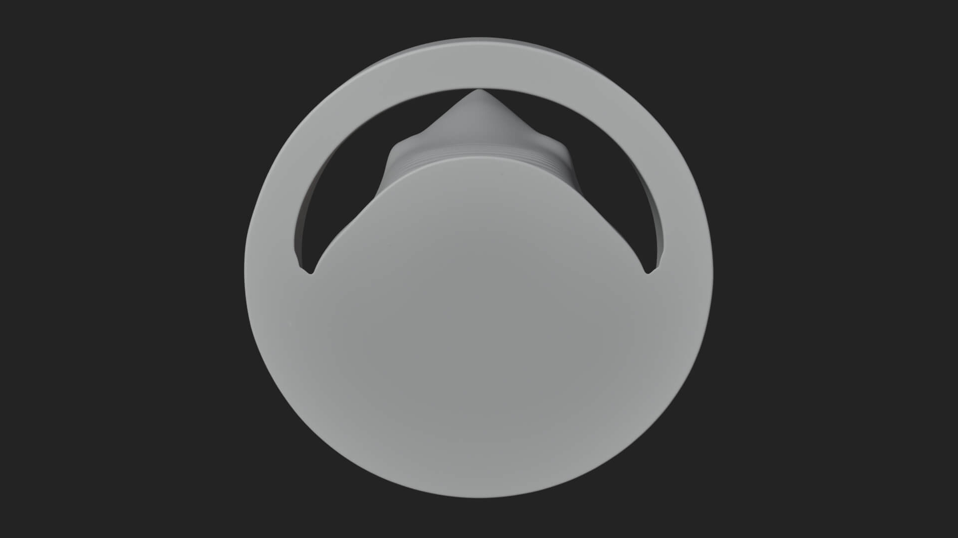 Shark Head Oval Relief Plaque Design 4 3D Print Model 3D Model