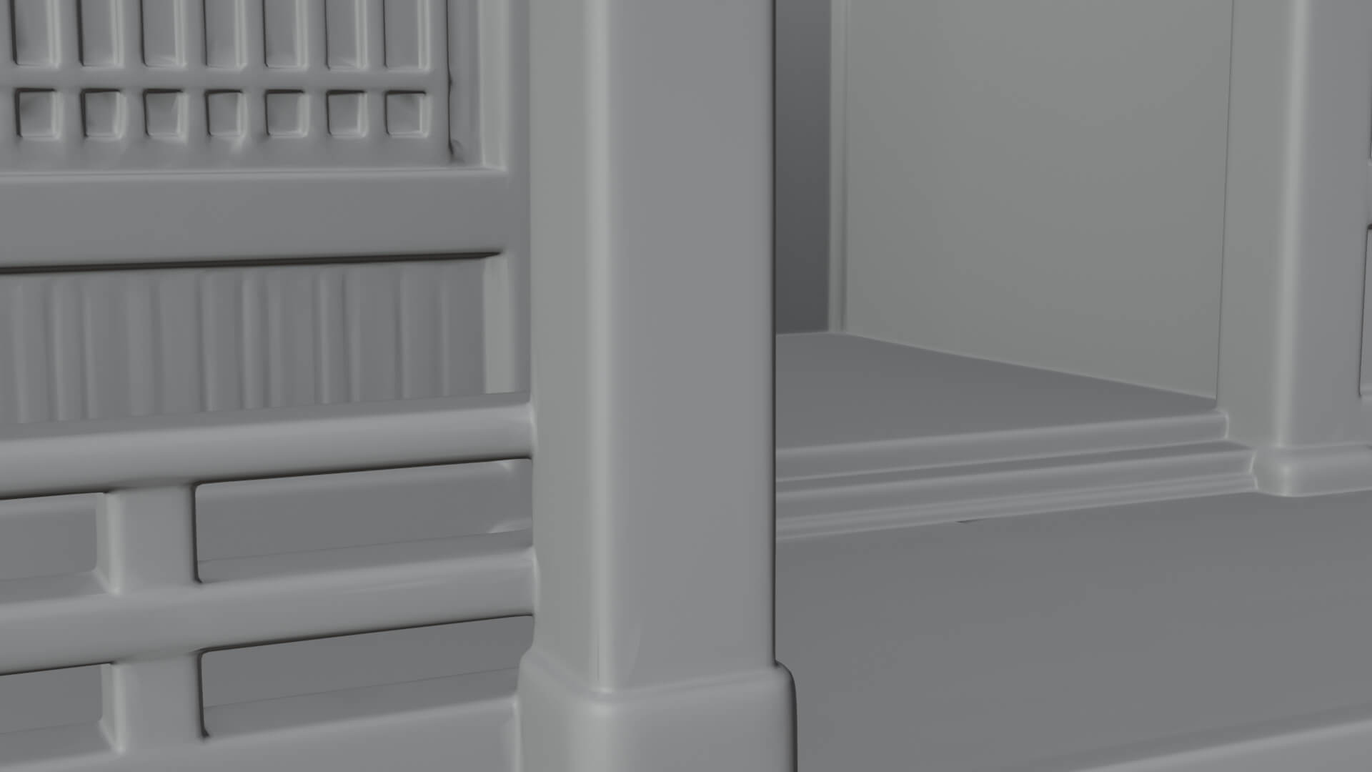 Shinto Shrine Temple Design 4 3D Print Model 3D Model