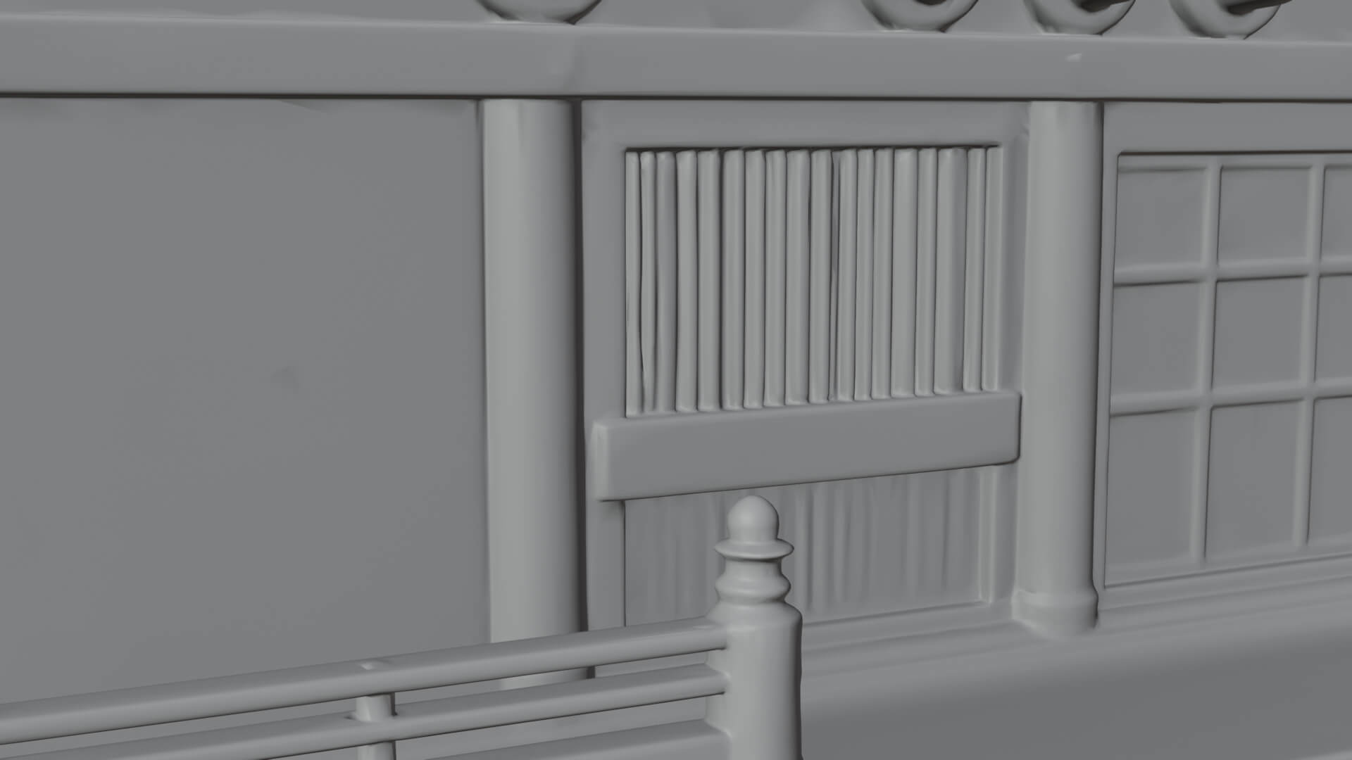 Shinto Shrine Temple Design 8 3D Print Model 3D Model