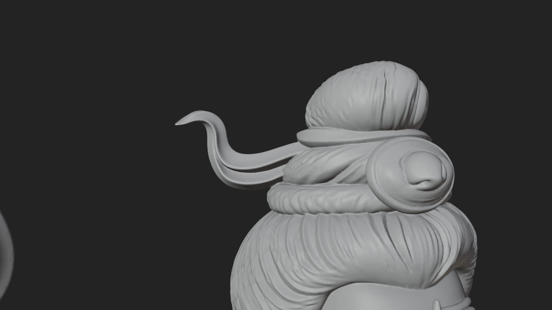 Shiva with Trident Statue Design 10 3D Print Model 3D Model