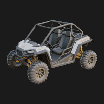 Side by Side UTV Model Design 1 3D Print Model