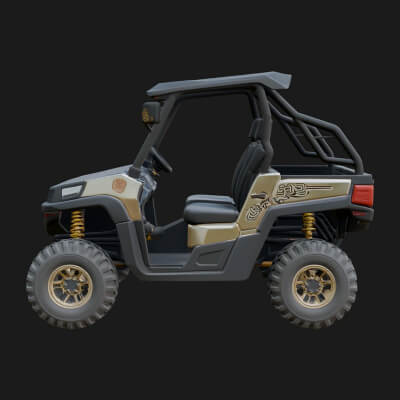 Side by Side UTV Model Design 10 3D Print Model