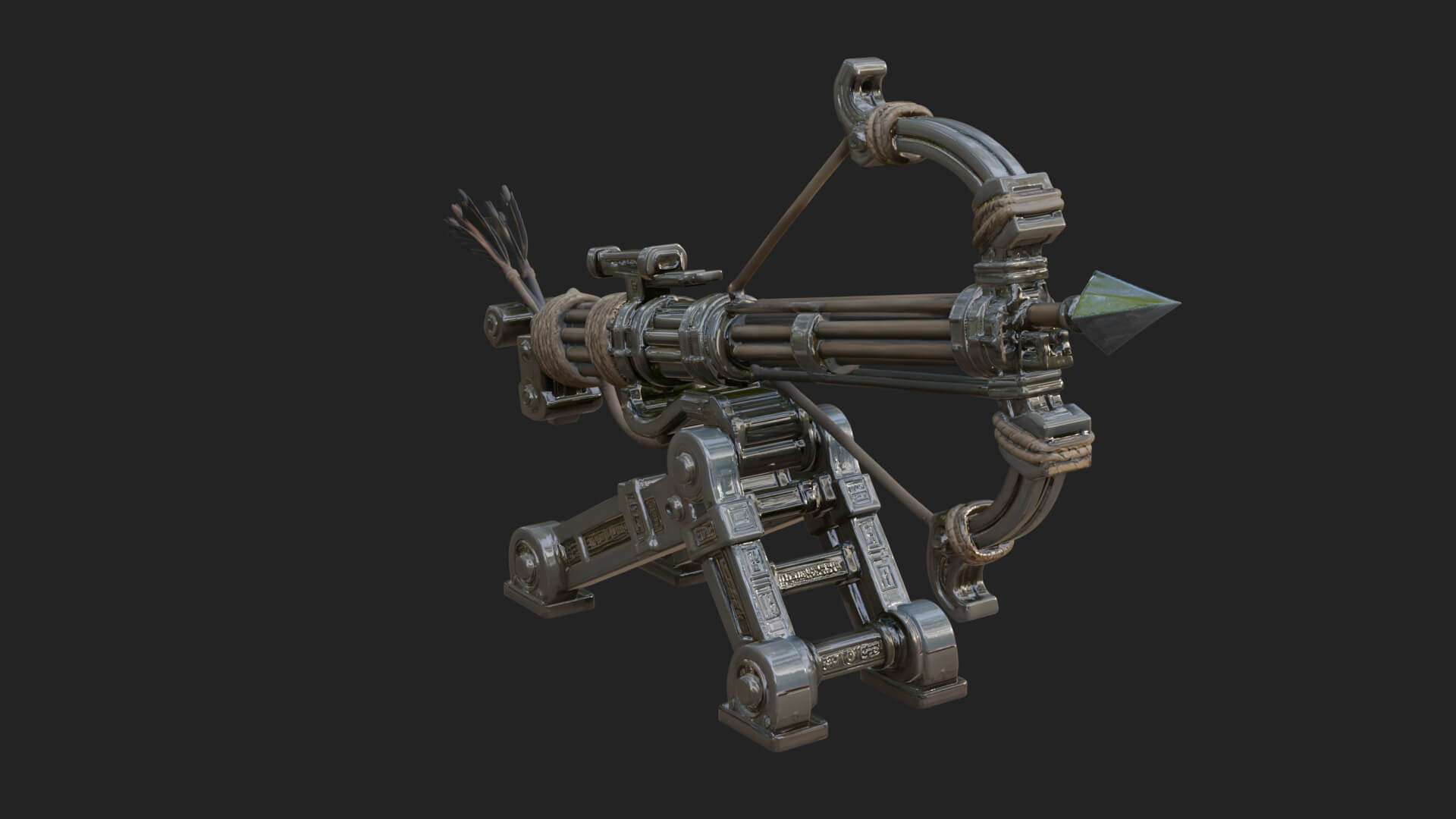 Siege Ballista Model Design 1 3D Print Model 3D Model