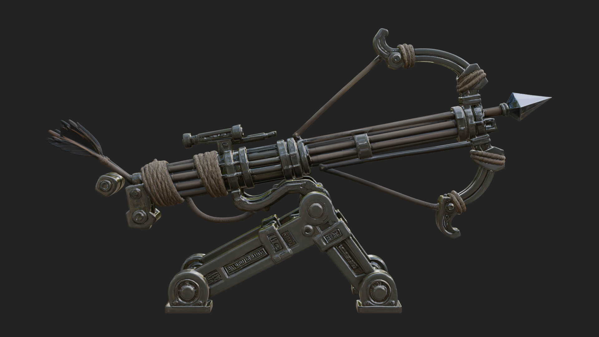 Siege Ballista Model Design 1 3D Print Model 3D Model