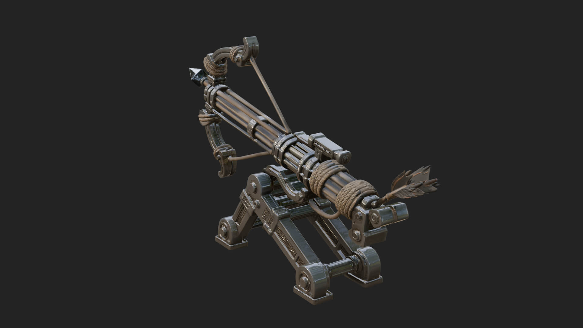 Siege Ballista Model Design 1 3D Print Model 3D Model