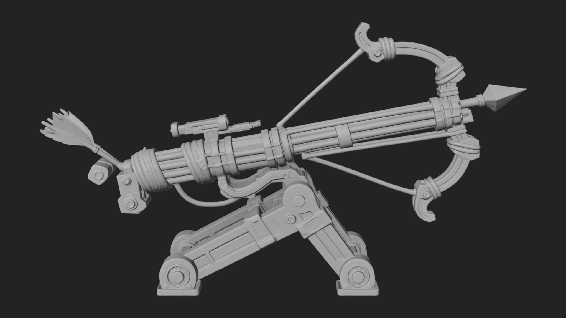 Siege Ballista Model Design 1 3D Print Model 3D Model