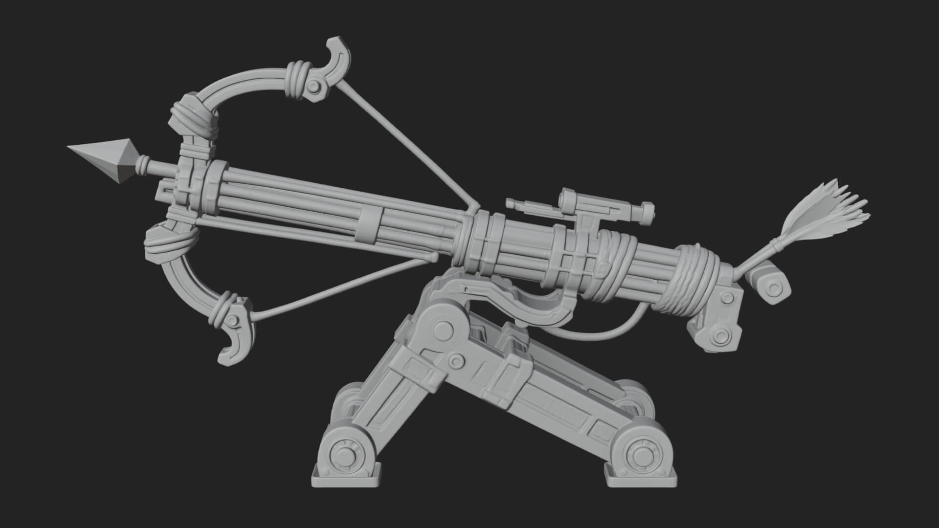 Siege Ballista Model Design 1 3D Print Model 3D Model